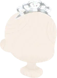 追憶の花嫁のティアラ