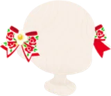 パチンとお花リボン