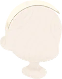 シンプル太めカチューシャ