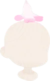 頭に添えたトレニア