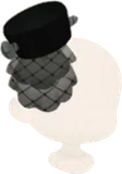 ダークベールハット
