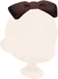 ビロードのリボン・茶