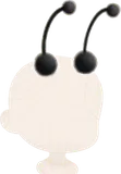 虫のような触角