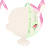 ハーフお面・メンダコ