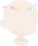 ネオンのビリビリヘアアクセ