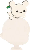 頭上のアキラ画ピグミー