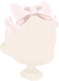 ホワイトパーティーリボン