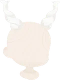 ねじれた石の角