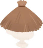 冬の藁笠