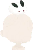 ひんやり雪ウサギ