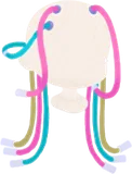 繋がれたカラフルケーブル
