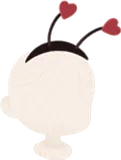 ペーパーハートの森の虫の触角