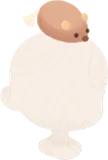 頭乗せねずみのおもちゃ