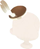 羽根つき帽子