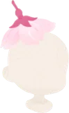 枝垂桜の花ハット