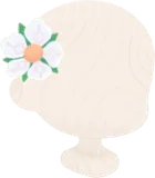 メカな苺の花飾り
