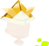 ホム用折り紙かぶと・金