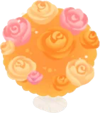 オレンジブーケヘッド