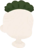 グリーンフリルのカチューシャ