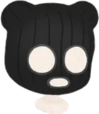 目出し帽・ブラック