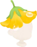 朝露こぼれる花帽子