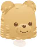 ラタン編みの被り物