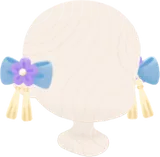 ちりめんの髪飾り