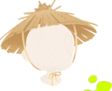 ボロボロな角笠