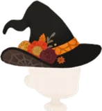 ハッピーフラワーハロウィンハット