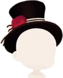 マジシャンのシルクハット