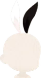 マジックツートーンの頭飾り