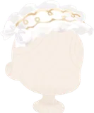 シアーフリルヘッドドレス