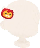 リヴリーサンタの髪飾り