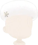冬のスノーファー帽子