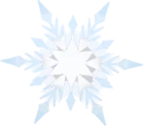 冬魔法の雪結晶ヘッド