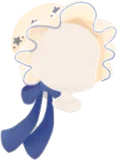 村娘のフリルキャップ