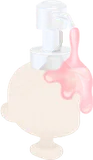 中身が出すぎたディスペンサー