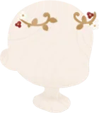 金の花ティアラ