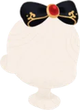 可憐な装飾リボン・紺