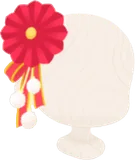 祝福の花飾り