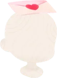 ピンク色のラブレター