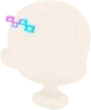 淡く光るヘアピン