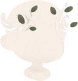 曲がった枝の角