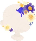 咲き誇る花々