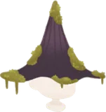 苔の生えたとんがり帽