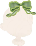 水草のようなリボン