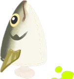 アジの着ぐるみヘッド