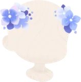 咲き誇る紫陽花アクセ