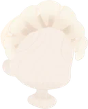 大きなホワイトブリム