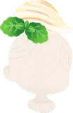 頭のせメレンゲ